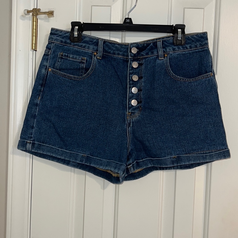 PACSUN MOM SHORT | CUFFED | BUTTON FLY
